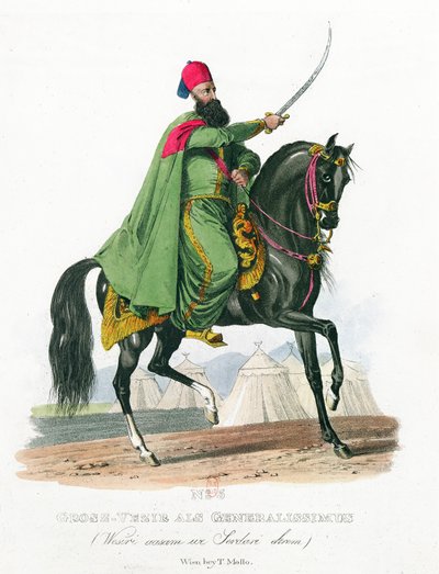 The Grand Vizier, 1829 by Eduard Gurk